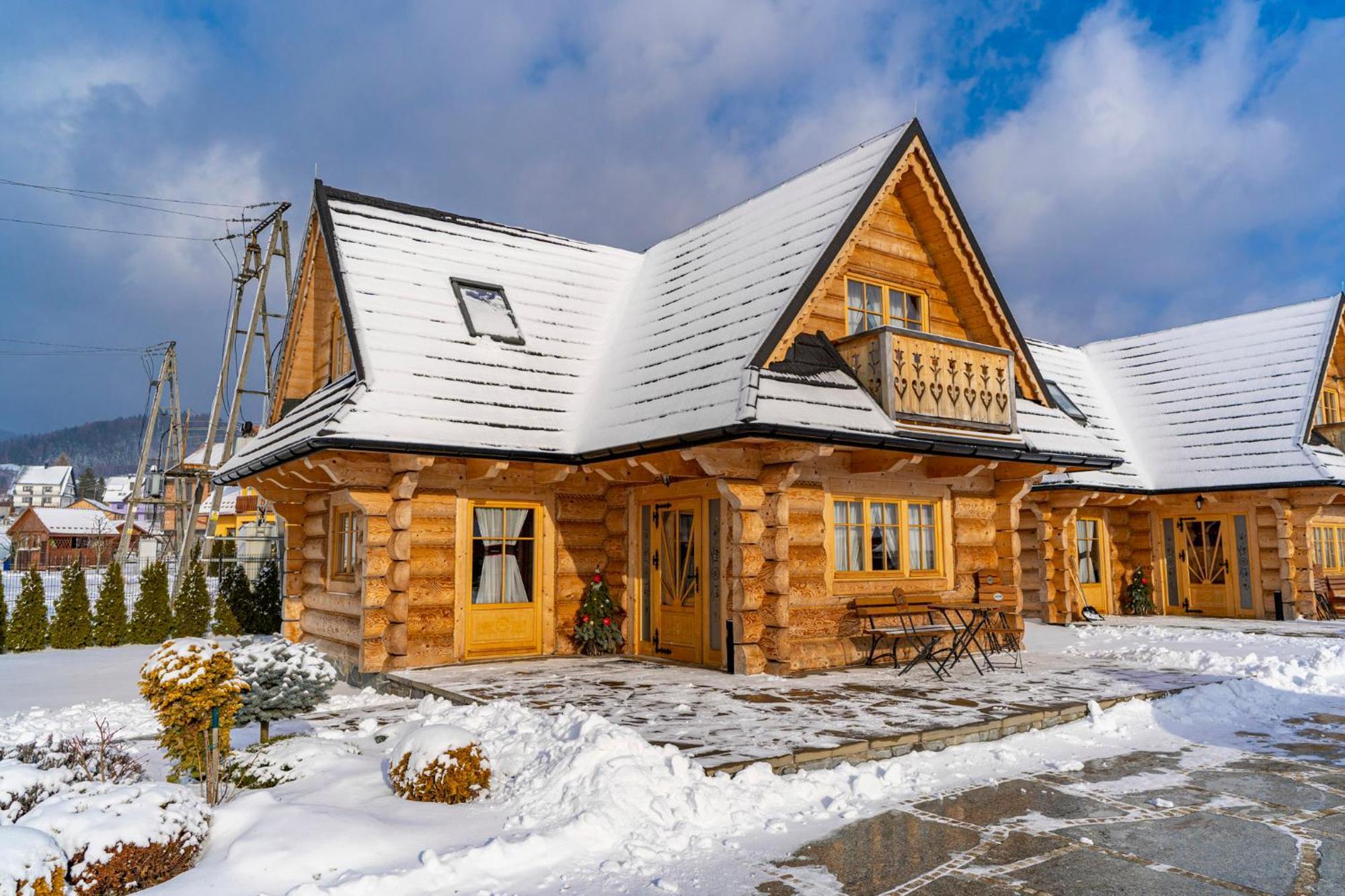 Całoroczne Domki Góralskie Kluszkowce-Czorsztyn Exterior foto