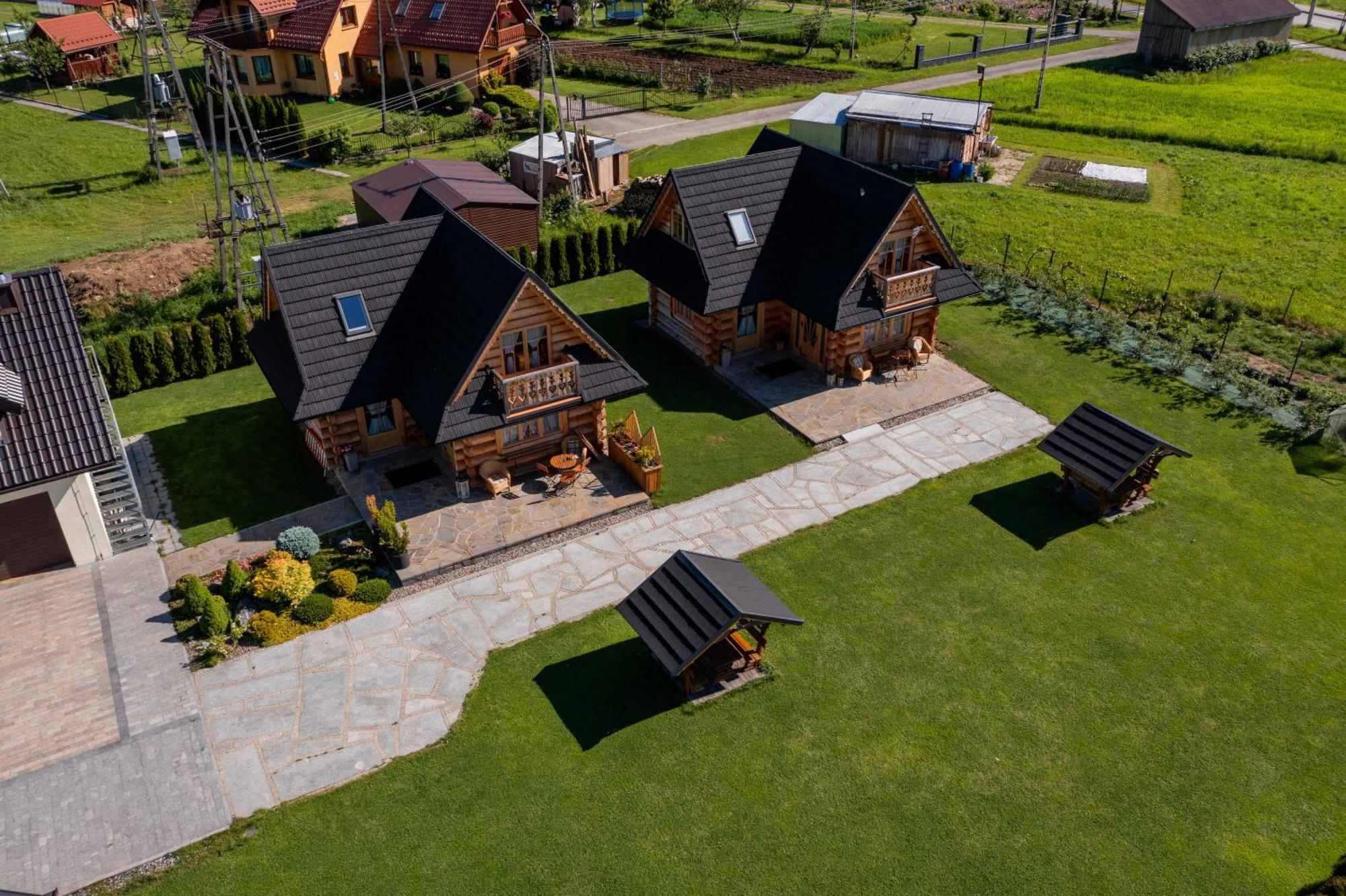 Całoroczne Domki Góralskie Kluszkowce-Czorsztyn Exterior foto