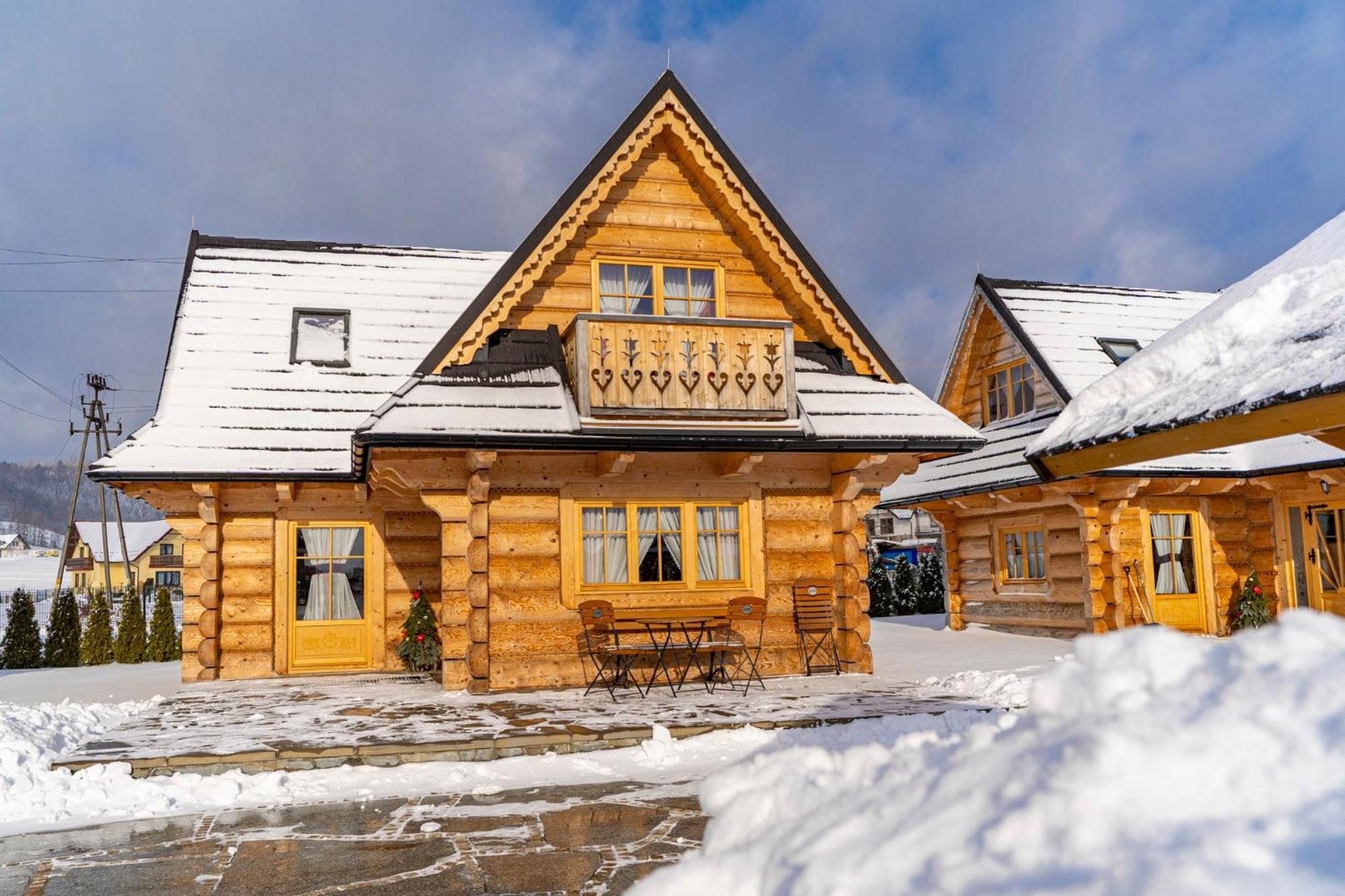 Całoroczne Domki Góralskie Kluszkowce-Czorsztyn Exterior foto